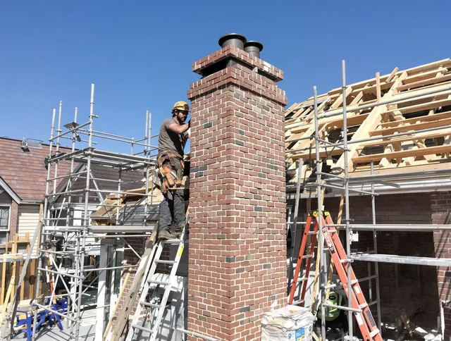 New chimney installation completed by Uxbridge Chimney Sweep in Uxbridge, MA