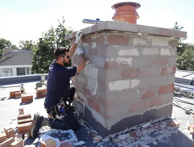 Advanced chimney repair process by Uxbridge Chimney Sweep in Uxbridge, MA